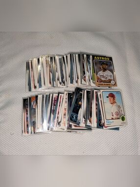 100 MLB Baseball Trading Cards Lot ⚾ MLB Superstars Collection